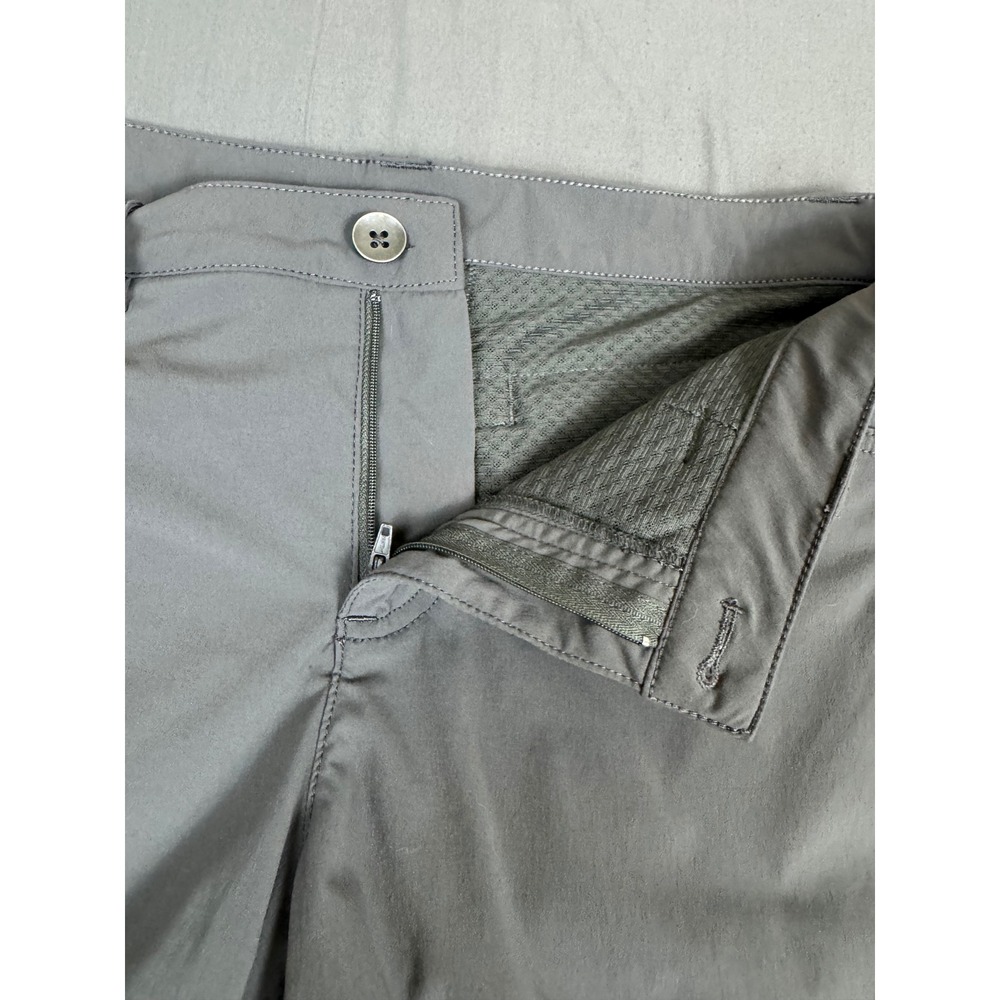 Eddie Bauer Travex Gray Hiking Shorts Womens 8 Nylon Performance Bermuda Outdoor - Picture 11 of 16